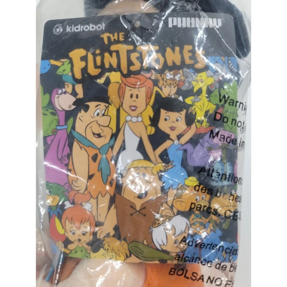 The Flintstones Fred‎ Kidrobot Phunny Plush Toy Yabba Dabba Doo NEW